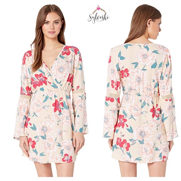 🔥Roxy Crochet Heart Woven Dress NWT - Picture 2 of 4